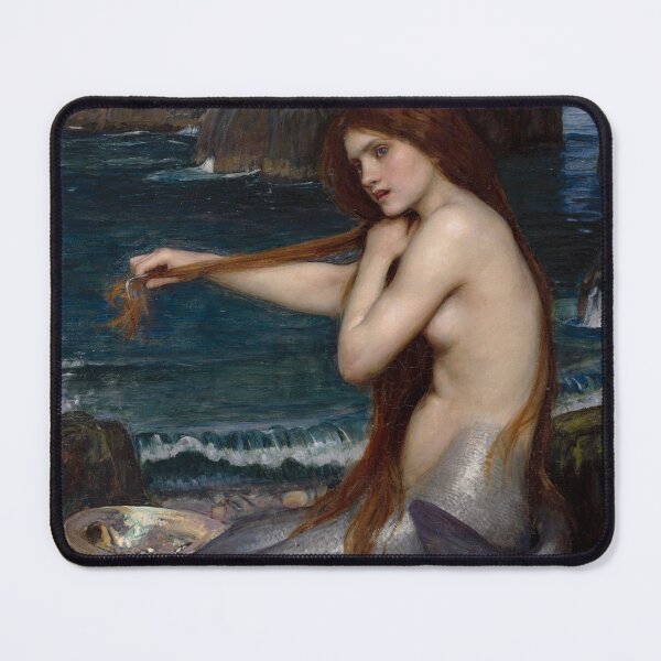 Item preview, John William Waterhouse - Mermaid designed and sold by ArtExpression.