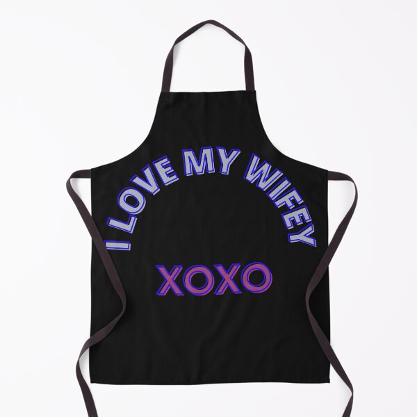 Item preview, I LOVE MY WIFEY WITH XOXO KISSES designed and sold by DoloresAlaire.