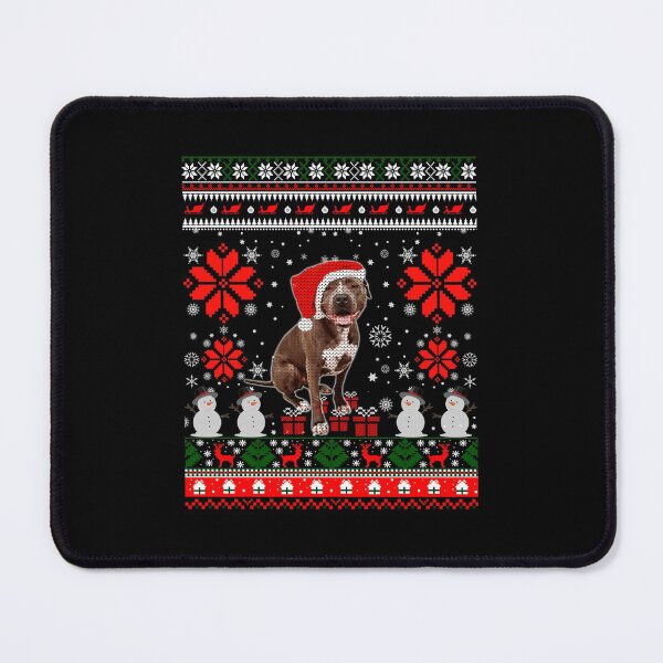Item preview, Funny Pitbull Christmas designed and sold by wowart4u.