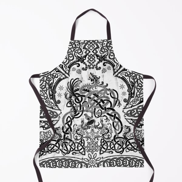 Item preview, Viking style Dragon - Black and White designed and sold by Abysm Internal.