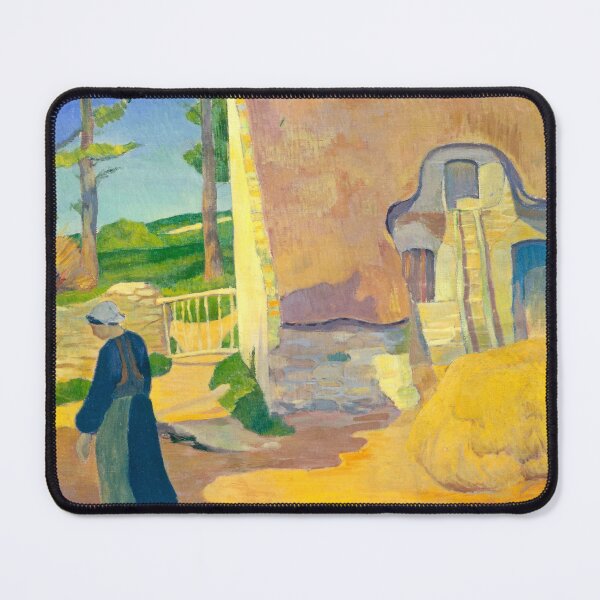 Item preview, Farmhouse at Le Pouldu - Ferme au Pouldu by Paul Sérusier designed and sold by ArtExpression.