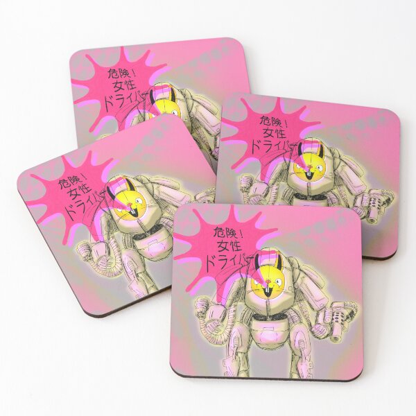 Item preview, Sucker Punch Bunny Robot Illustration designed and sold by omnishamblesart.