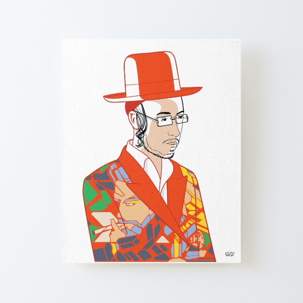 Concentration | Modern and original jewish art Canvas Mounted Print