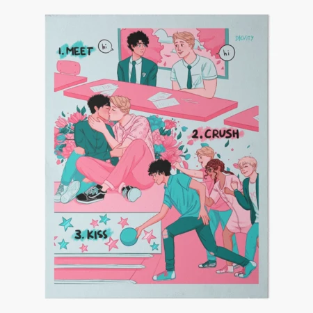 Episode One, Out! (Heartstopper Season Two) Art Board Print for Sale by  figsFilmReel