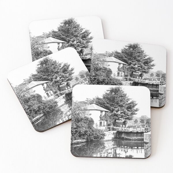 Item preview, Cottage and Lock Gates circa 1850s designed and sold by photefaux.