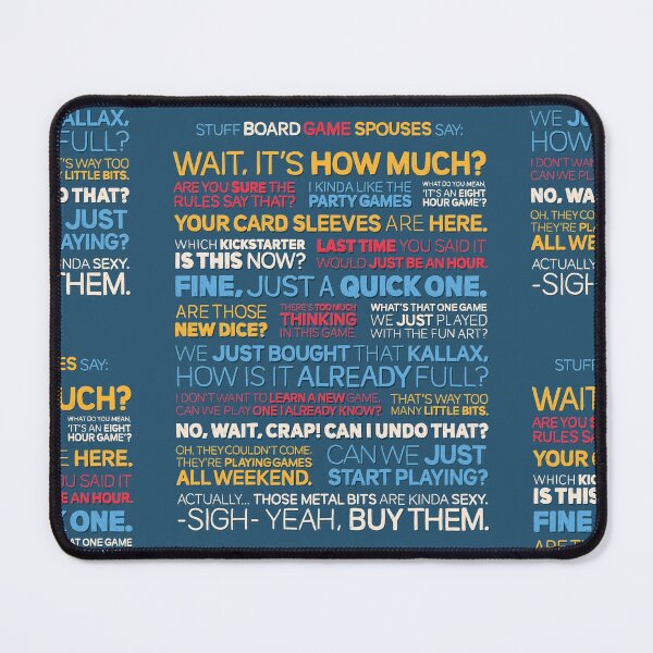 Item preview, Stuff Board Game Spouses Say designed and sold by polliadesign.