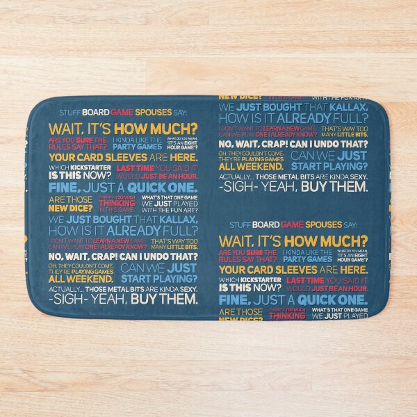 Item preview, Stuff Board Game Spouses Say designed and sold by polliadesign.
