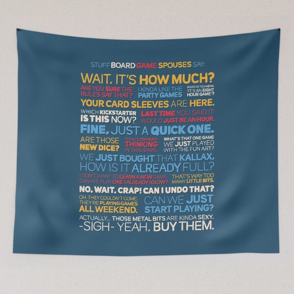 Item preview, Stuff Board Game Spouses Say designed and sold by polliadesign.