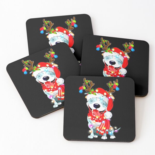 Item preview, Funny Pitbull Christmas designed and sold by wowart4u.