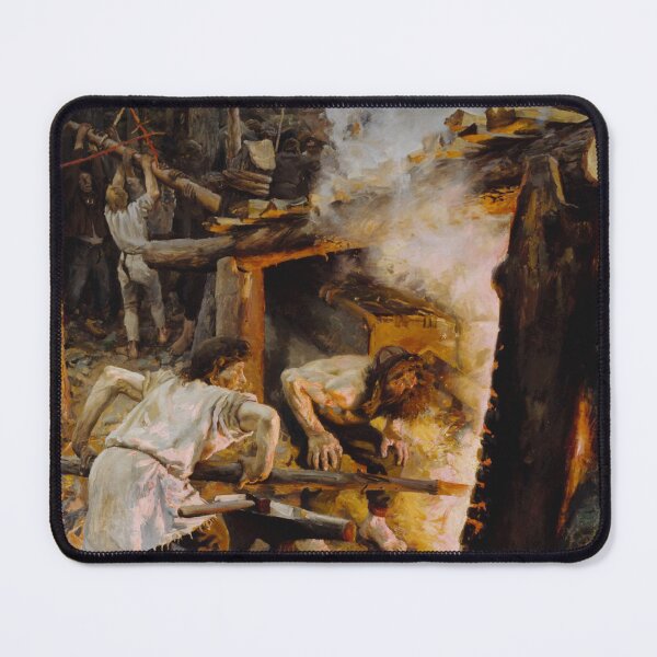 Item preview, Akseli Gallen-Kallela - The Forging of the Sampo designed and sold by ArtExpression.