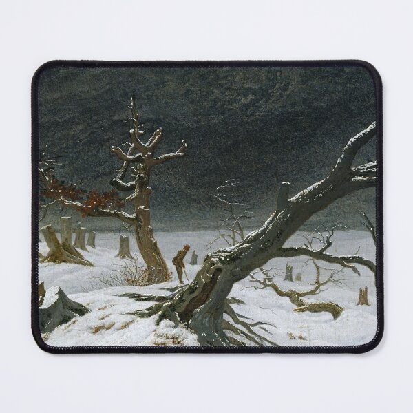 Item preview, Caspar David Friedrich - Winter Landscape designed and sold by ArtExpression.