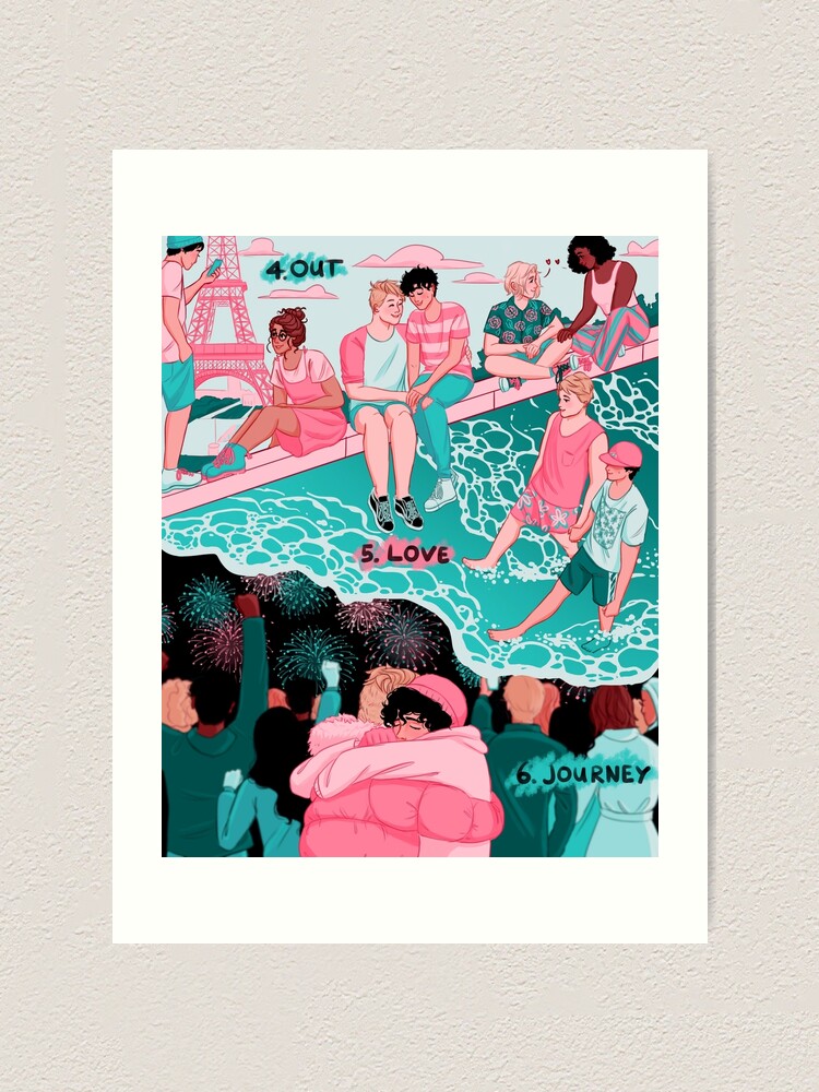 Heartstopper 5th Anniversary (PART 2/2) Art Print for Sale by saevity