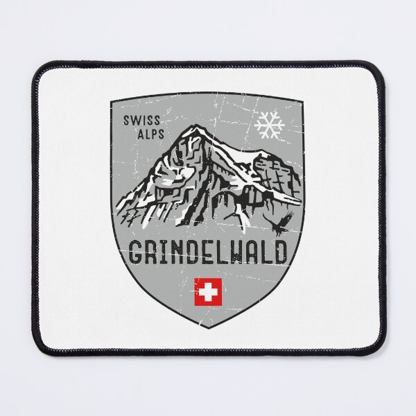 Item preview, Grindelwald Mountain Switzerland Emblem  designed and sold by posay.