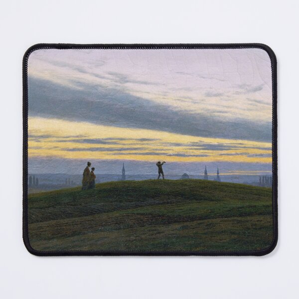 Item preview, Caspar David Friedrich - The Evening Star designed and sold by ArtExpression.