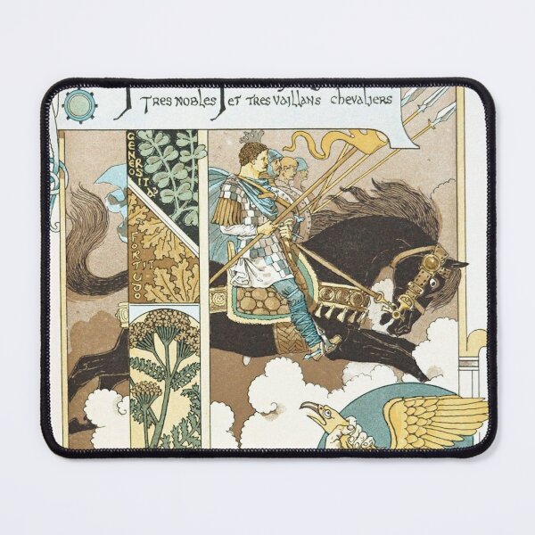 Item preview, Histoire des Quatre Fils Aymon by Eugène Grasset designed and sold by ArtExpression.
