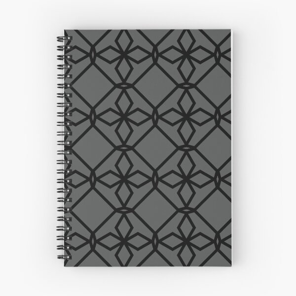 Artikelvorschau, Mittelgraues und schwarzes Tessellationslinienmuster 34 - Farbpaare bis 2022 Trendfarbe Behr Cracked Pepper PPU18-01 entworfen und verkauft von ColorOfTheYears.