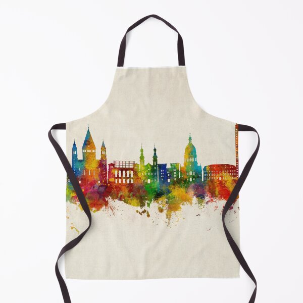 Item preview, Mainz Germany Skyline designed and sold by ArtPrints.