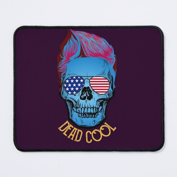 Item preview, Purple Dead Cool American patriot Skull- Airsoft by Design designed and sold by AirsoftBD.