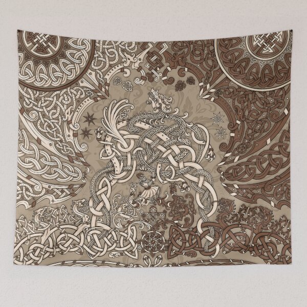 Item preview, Viking style Dragon - Cream designed and sold by Abysm Internal.
