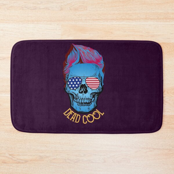 Item preview,   Purple Dead Cool American patriot Skull- Airsoft by Design  designed and sold by AirsoftBD.