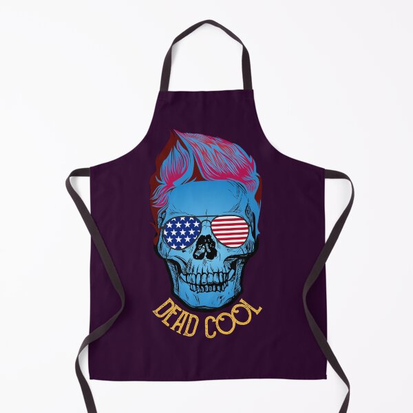 Item preview,   Purple Dead Cool American patriot Skull- Airsoft by Design  designed and sold by AirsoftBD.