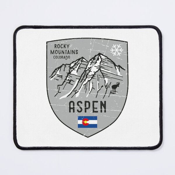 Item preview, Aspen Mountain Colorado Emblem designed and sold by posay.