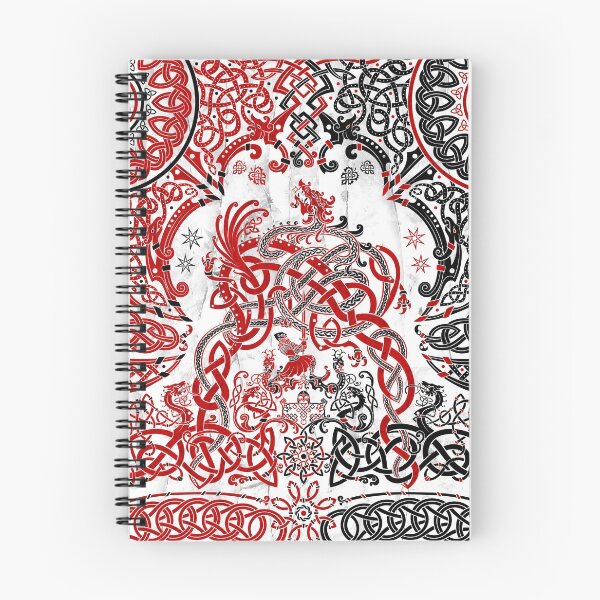 Item preview, Viking style Dragon - White, Black and Red designed and sold by Abysm Internal.