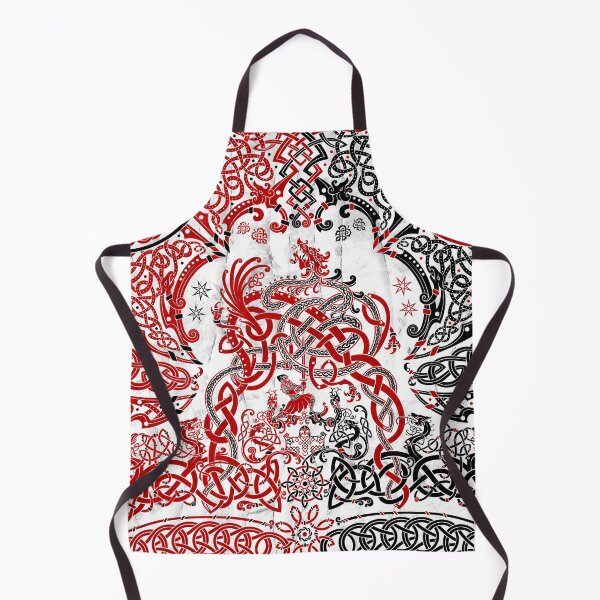 Item preview, Viking style Dragon - White, Black and Red designed and sold by Abysm Internal.
