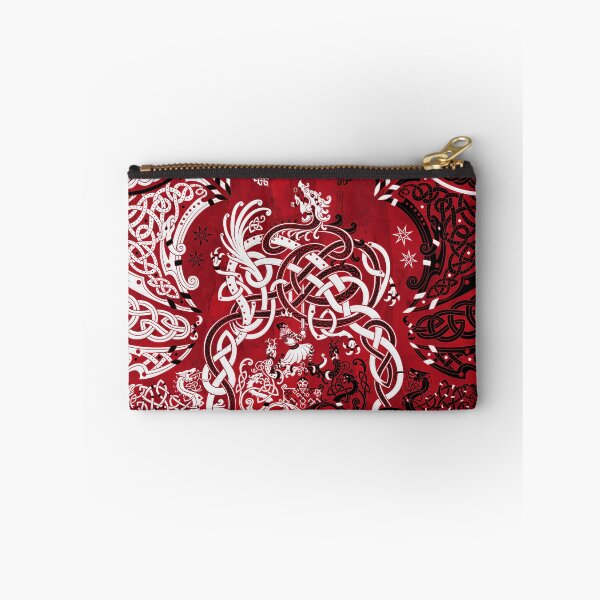 Item preview, Viking style Dragon - Red, Black and White designed and sold by Abysm Internal.