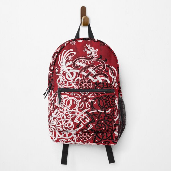 Item preview, Viking style Dragon - Red, Black and White designed and sold by Abysm Internal.