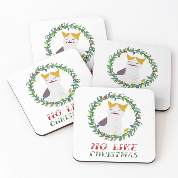 Item preview, Ugly Christmas Cat No Like  designed and sold by avit1.