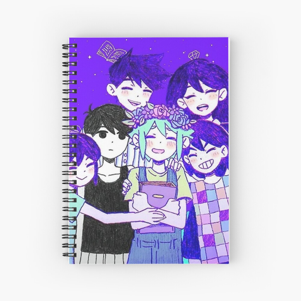 Omori Steam Spiral Notebooks for Sale