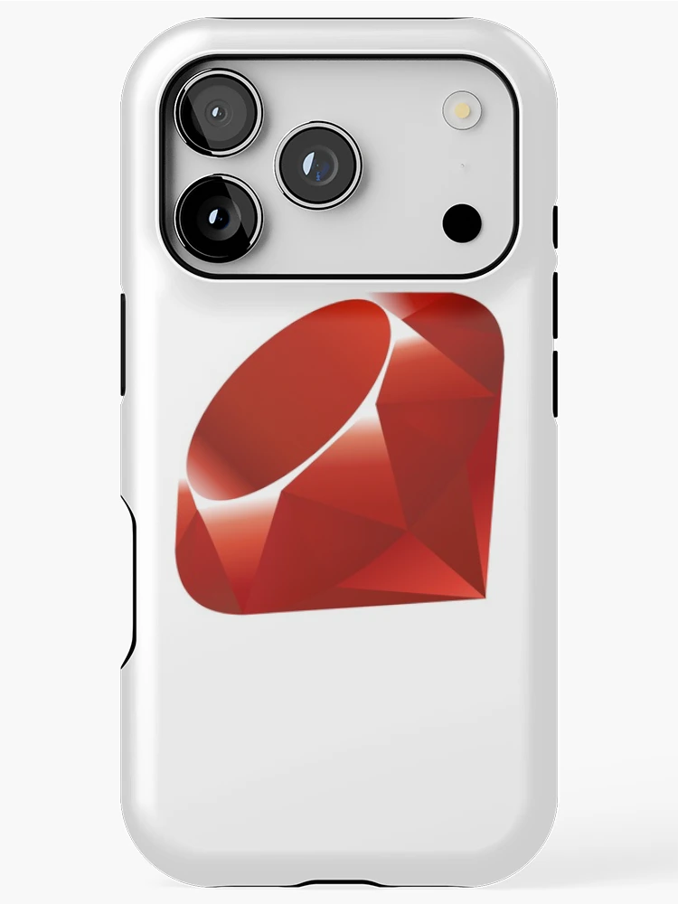 Thumbnail 1 of 4, iPhone Case, Ruby - Programming Language Logo designed and sold by UnitShifter.