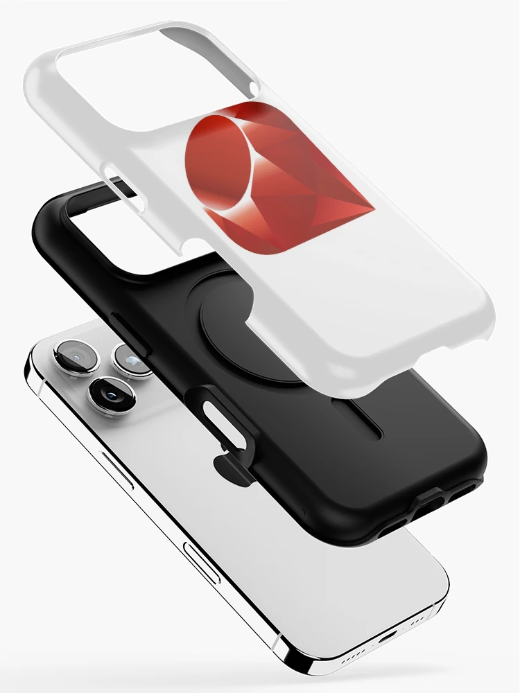 Thumbnail 2 of 4, iPhone Case, Ruby - Programming Language Logo designed and sold by UnitShifter.