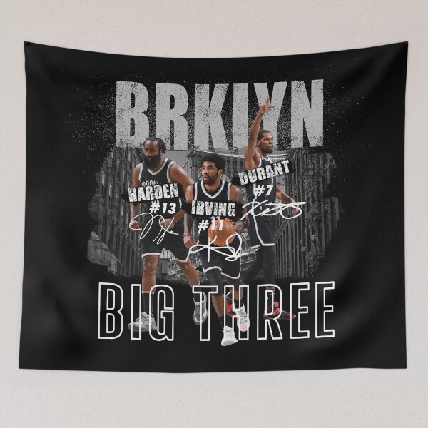 Item preview, Big Three of Brooklyn Nets designed and sold by Basketball For Life.