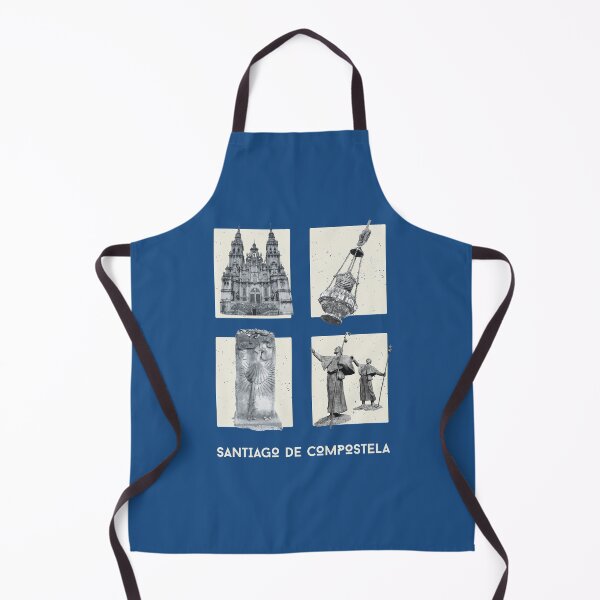 Item preview, El Camino Places Santiago de Compostela Cream version designed and sold by Caminovi.