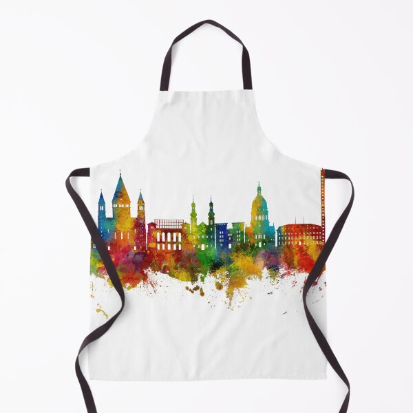 Item preview, Mainz Germany Skyline designed and sold by ArtPrints.