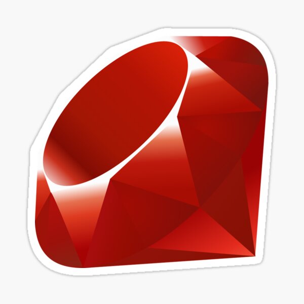 Item preview, Ruby - Programming Language Logo designed and sold by UnitShifter.