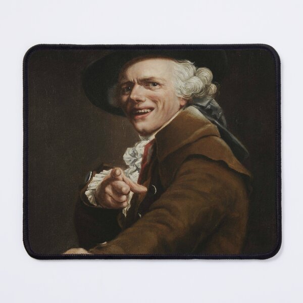 Item preview, Joseph Ducreux - Self-portrait of the artist in the guise of a mocker designed and sold by ArtExpression.