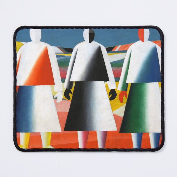 Item preview, Kazimir Malevich - Girls in the Fields designed and sold by ArtExpression.