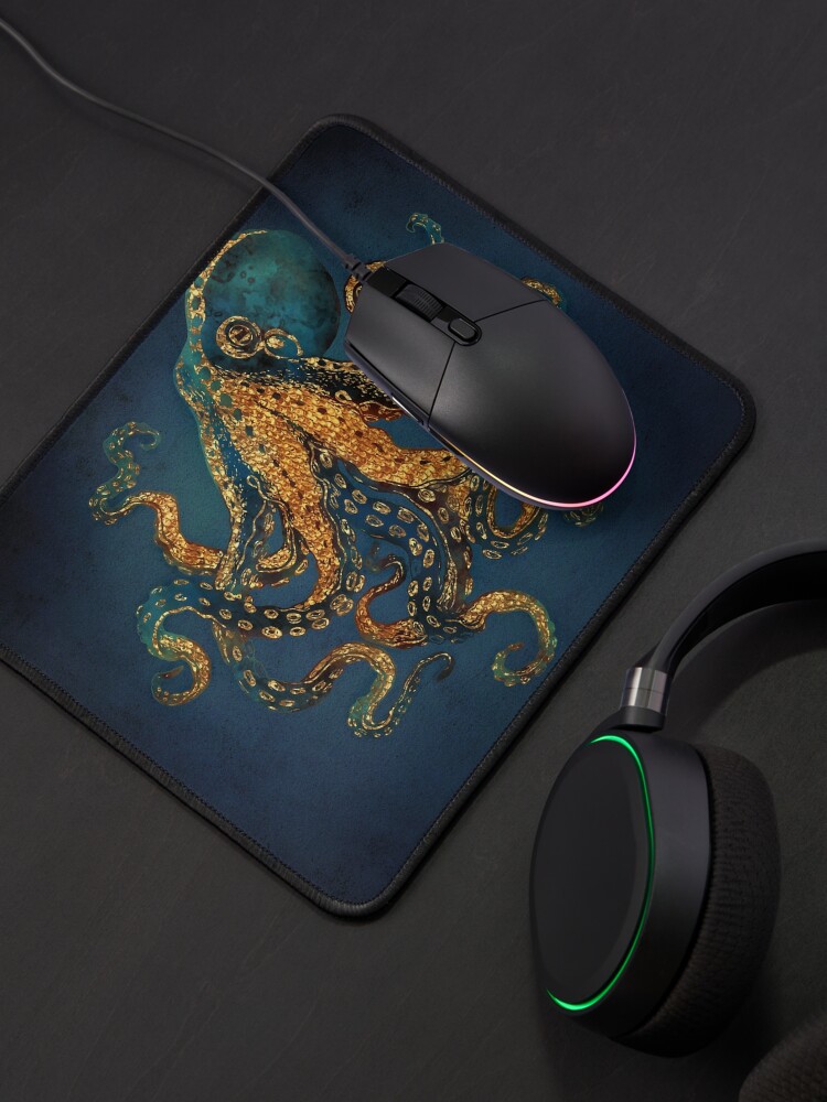 Thumbnail 4 of 5, Mouse Pad, Underwater Dream IV designed and sold by spacefrogdesign.