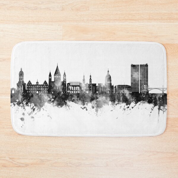 Item preview, Mainz Germany Skyline designed and sold by ArtPrints.