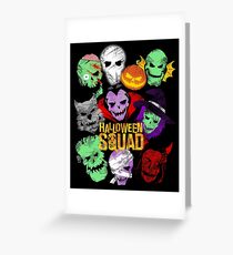 Halloween Squad Greeting Card