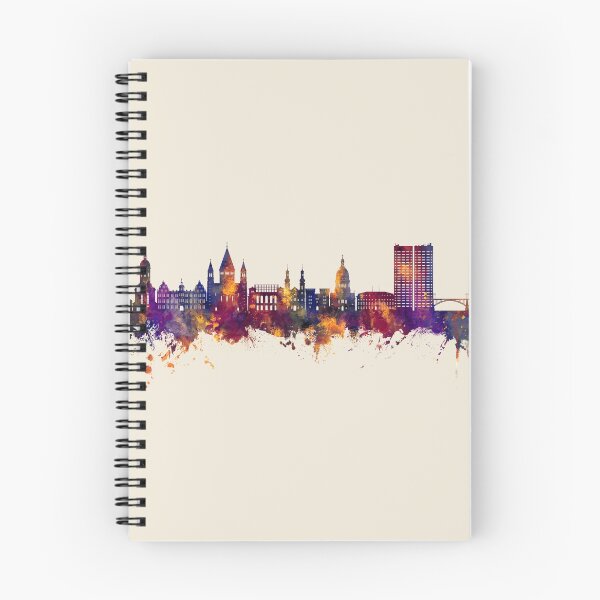 Item preview, Mainz Germany Skyline designed and sold by ArtPrints.