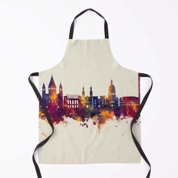 Item preview, Mainz Germany Skyline designed and sold by ArtPrints.