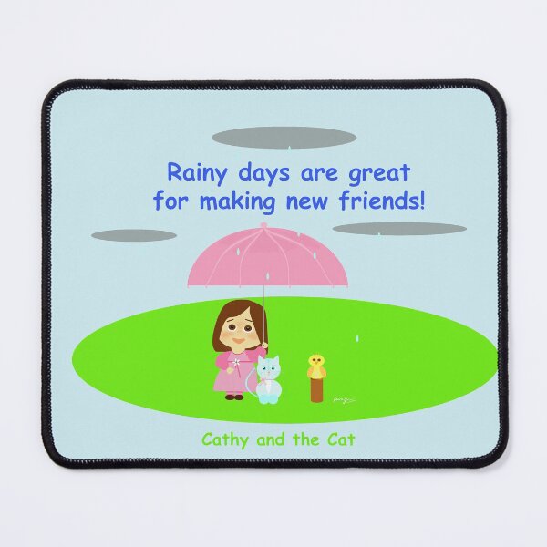 Item preview, Rainy days are great for making new friends designed and sold by Laura Greco.