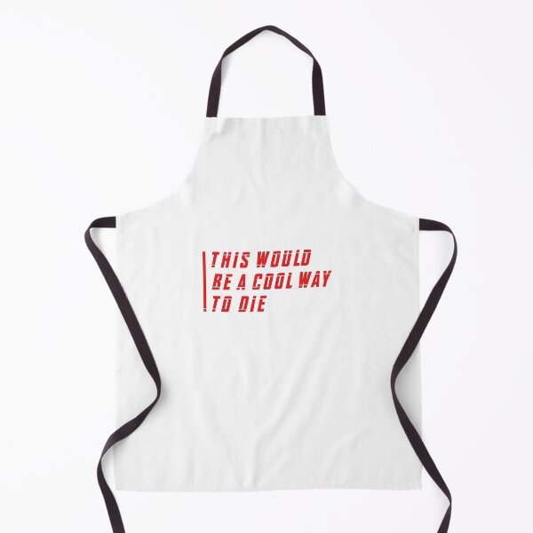 Item preview, This Would Be a Cool Way To Die (Red) designed and sold by FilipeFerreira.
