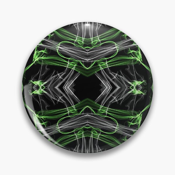 Item preview, Liquid Light Series #89 ~ Green and Grey Abstract Fractal Pattern designed and sold by Ascension Vibrations.