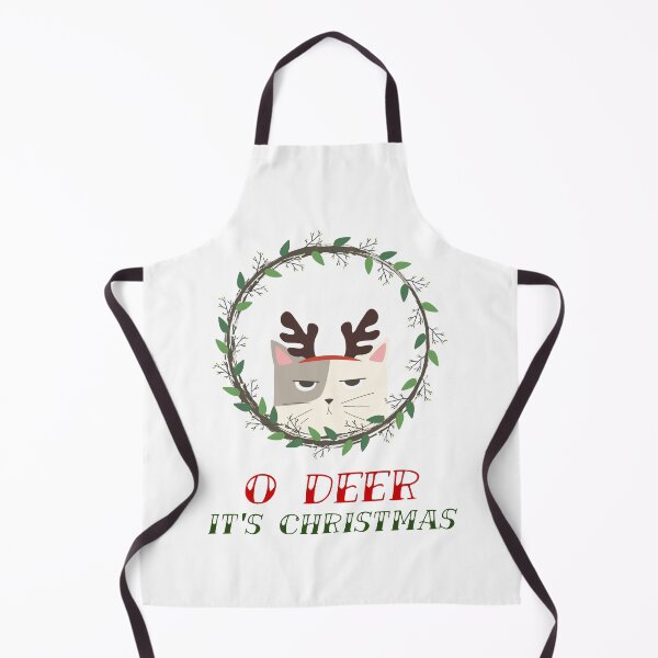 Item preview, Grumpy Christmas Cat O Deer designed and sold by avit1.