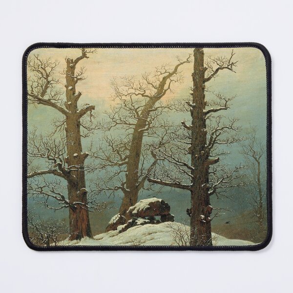 Item preview, Caspar David Friedrich - Cairn in Snow designed and sold by ArtExpression.
